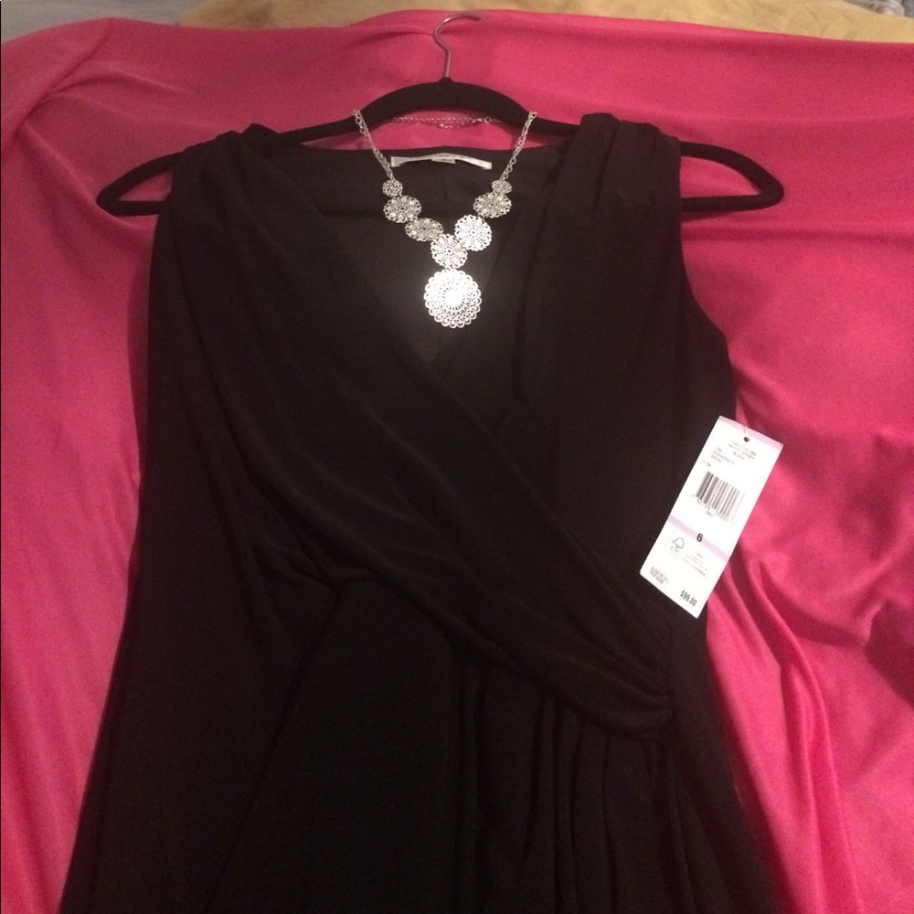 Beautiful Black Evan Picone dress - size 6