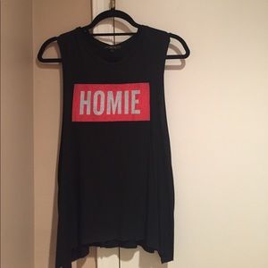 GREAT CONDITION! ONLY WORN ONCE! Muscle tee