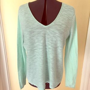 Summer sweater from Old Navy medium mint green