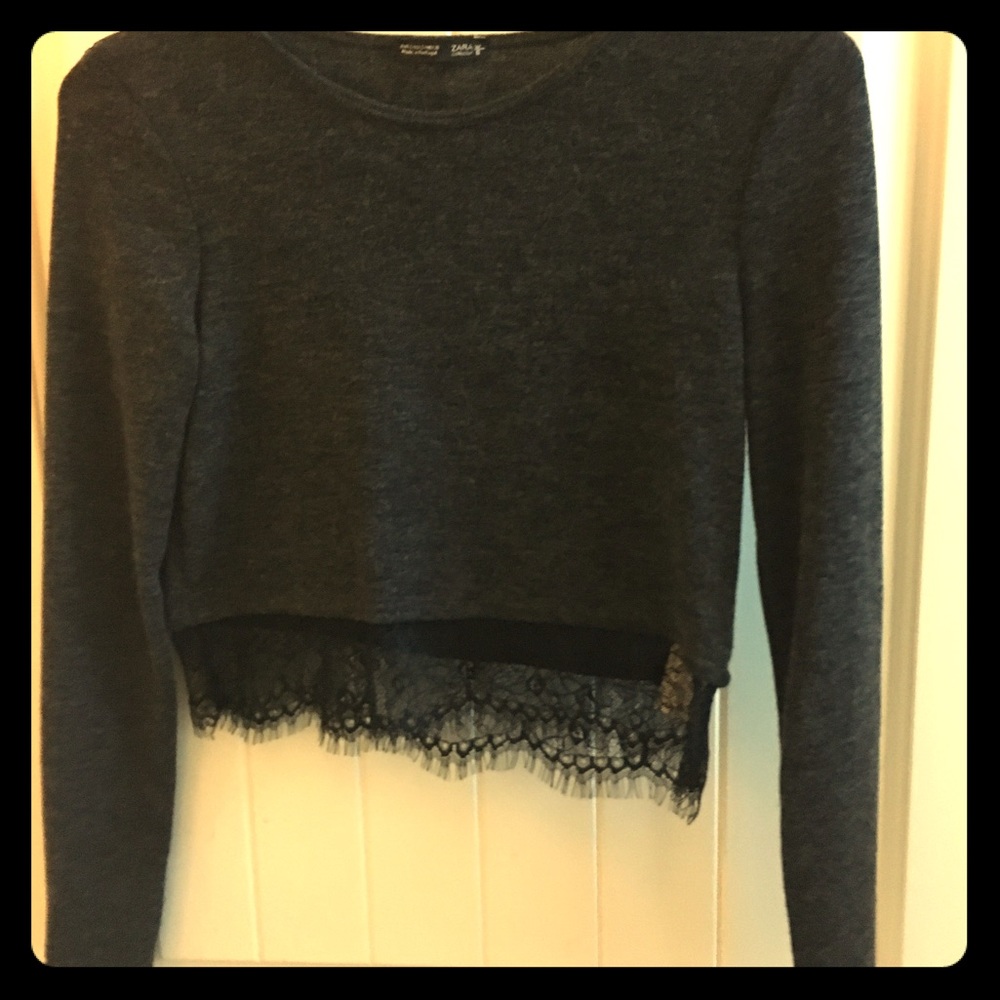 Zara crop top!