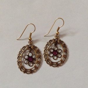 Vintage appearing earrings.