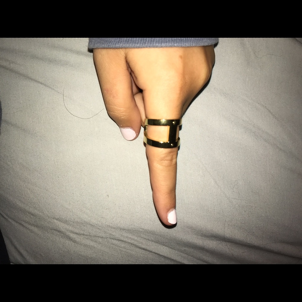 Michael Kors gold ring size 8