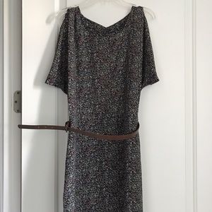 Bcbg dress cut out cold shoulder size 6