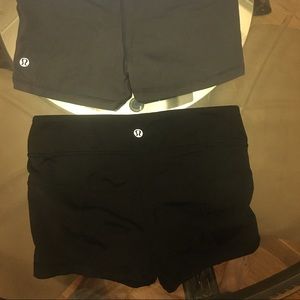 Lululemon workout shorts