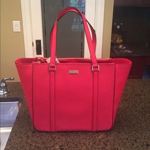 Red kate spade Newbury lane purse