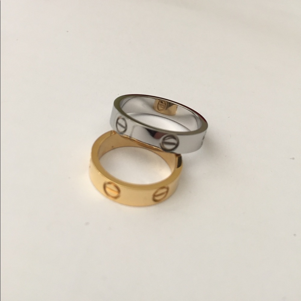 Screw Ring Gold/Silver