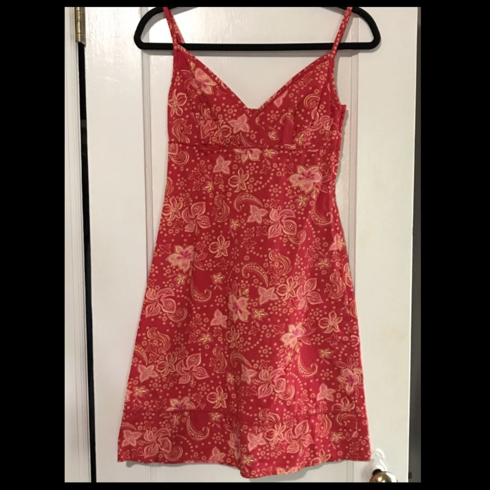 H&M L.O.G.G. Orange Floral Sundress