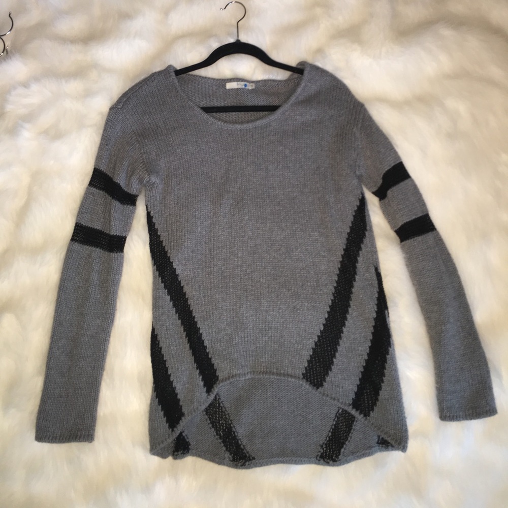 Townsen Black and Grey Sweater