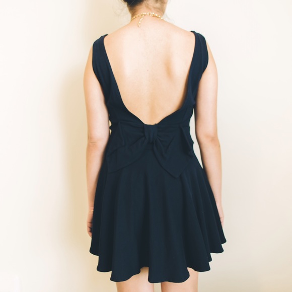Dresses & Skirts - Navy Blue Cocktail Dress