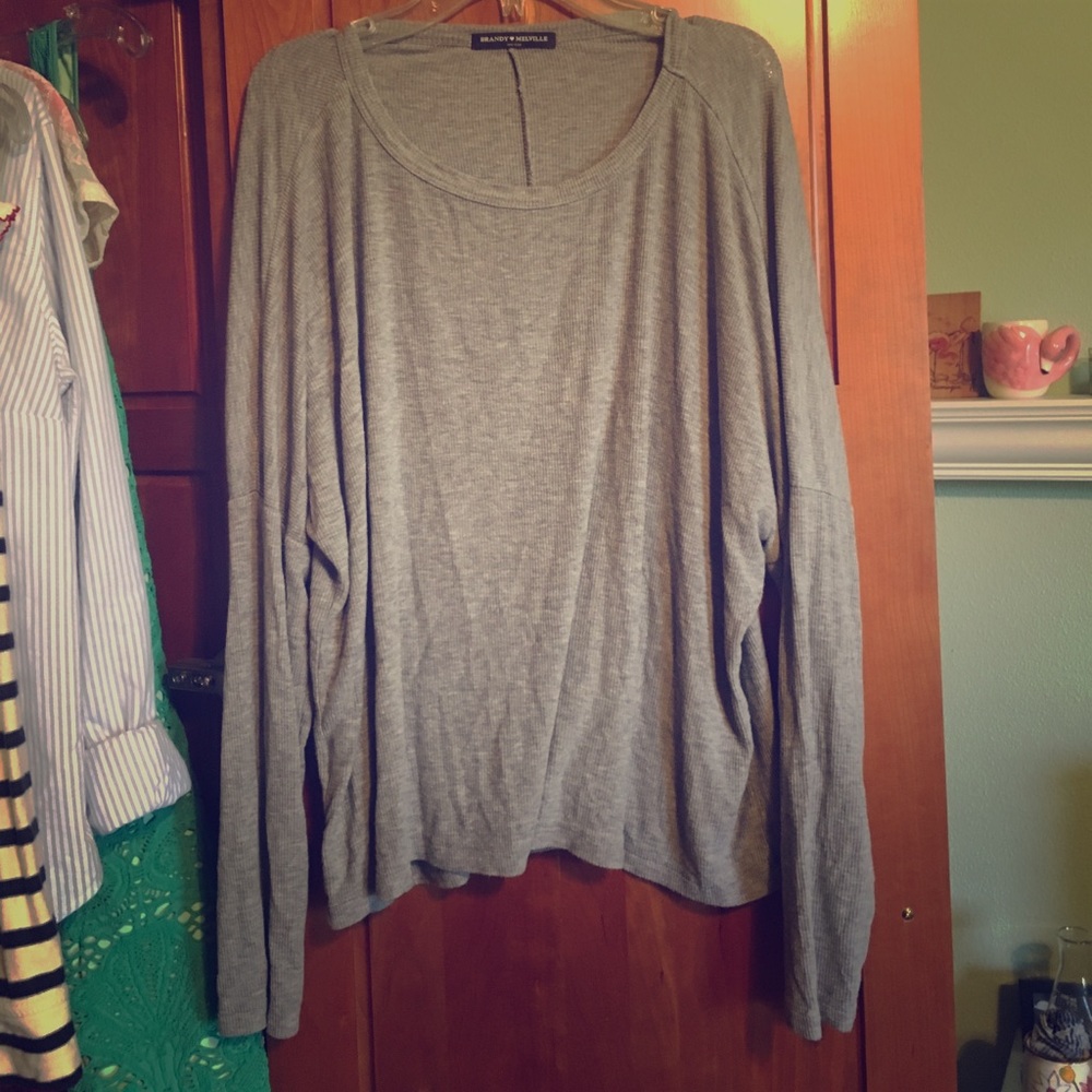 Brandy Melville flowy long sleeve