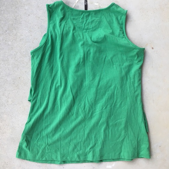 Green Ruffle Blouse - Picture 5 of 5