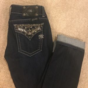 Like new Miss Me Skinny Jeans size 27