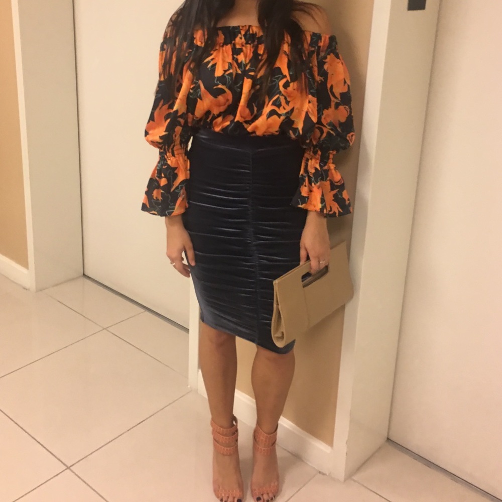 Off the shoulder top