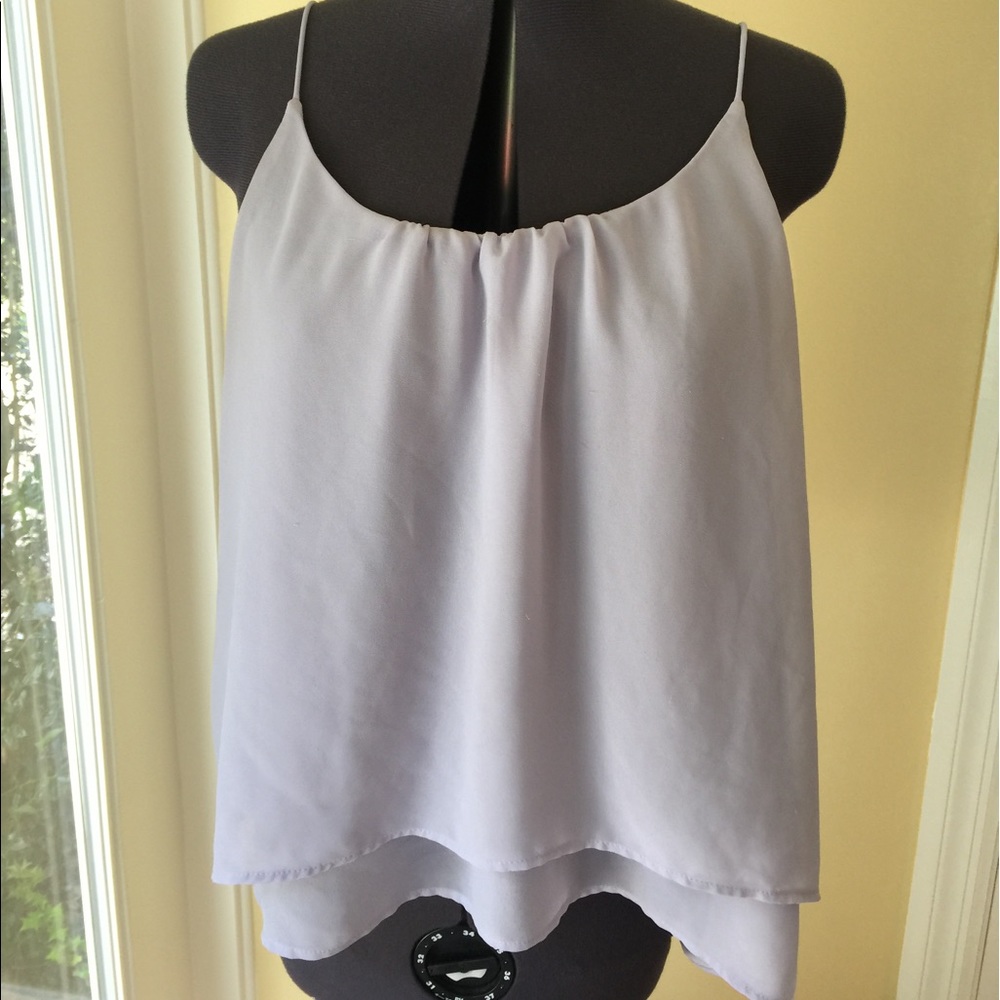 Pale lavender summer tank from H&M size 8