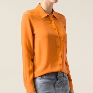 Equipment Orange Button down