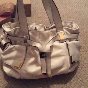 Michael Kors Cream Handbag