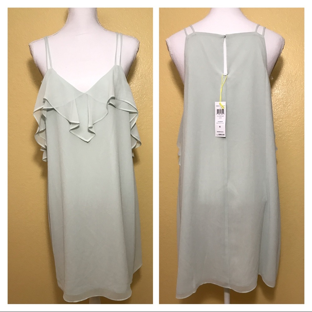 BCBGeneration Ruffle Shift Dress - Picture 2 of 3