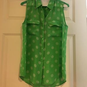 Equipment sleeveless blouse - s