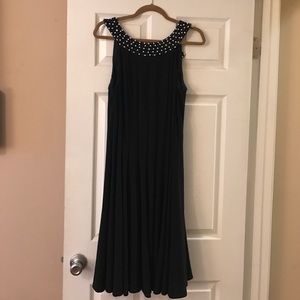 Black cocktail dress