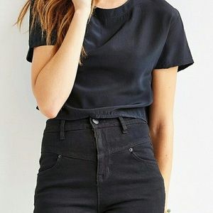 BDG Seamed High Rise Jean - Black