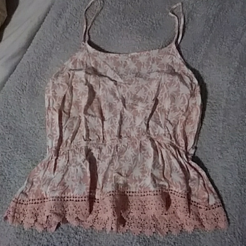 Palm tree crop top
