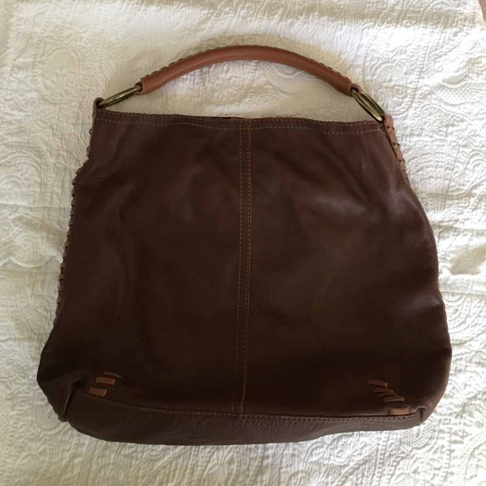 Lucky Brand Vintage Inspired Leather Purse Bag