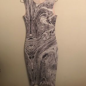 Zara Collection- Marble design dress