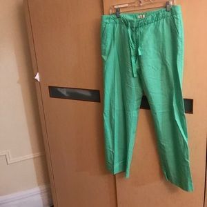 J crew linen pants
