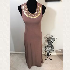 Dennis Basso to the floor maxi dress