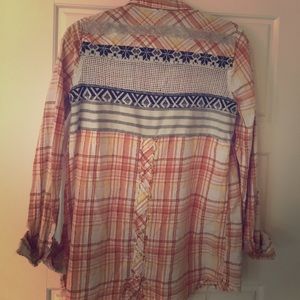 Free People Faux Flannel