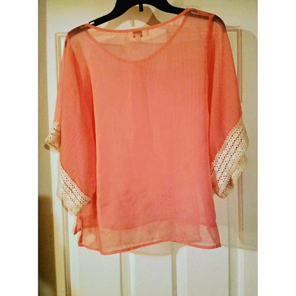 Pink Umgee boho Blouse - Picture 2 of 3