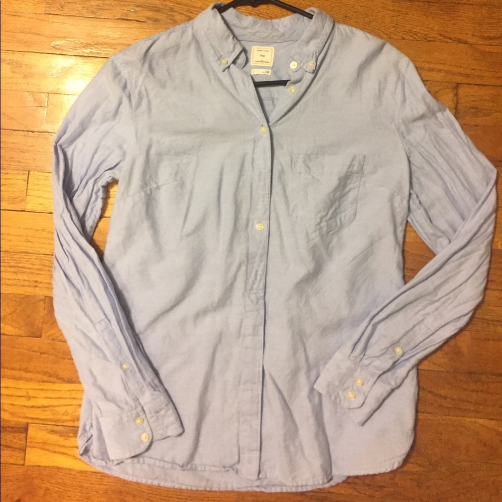 Light Blue Gap button up shirt