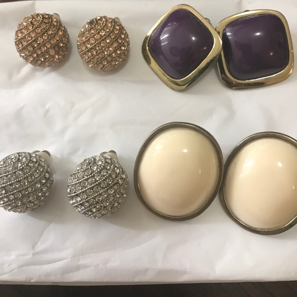 Earrings set of four