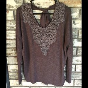 ❌Sold❌ Open back open back knit top 💗