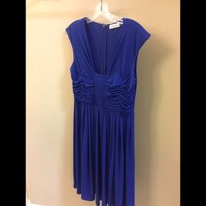 Royal Blue Calvin Klein dress