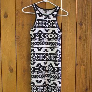 ‼️SALE‼️EXPRESS tribal print midi dress