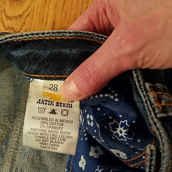 Antik Denim jeans sz 28 Y2k - Picture 4 of 7