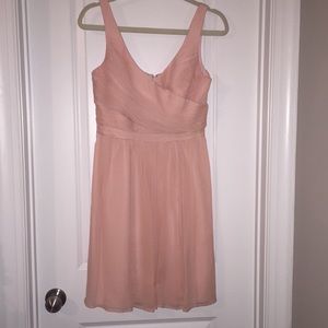 J. Crew peach dress