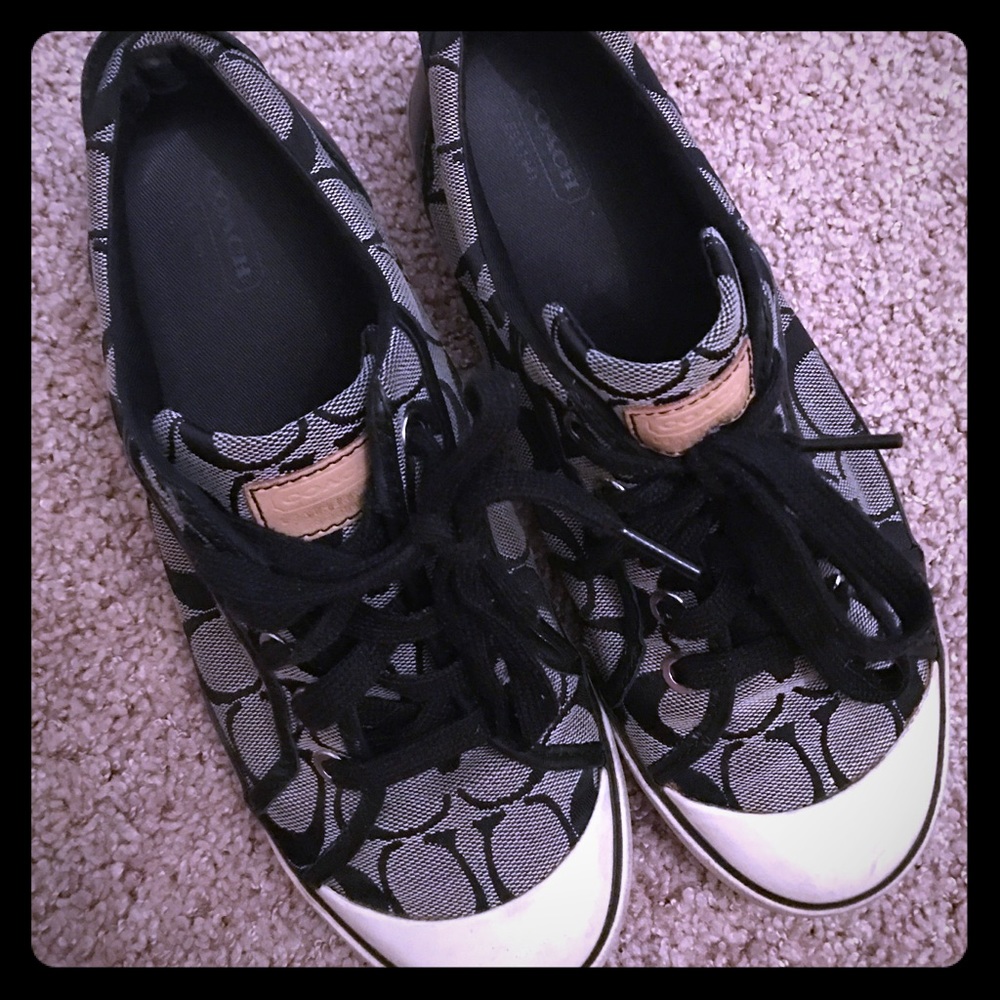 COACH lace up sneakers - Picture 2 of 4