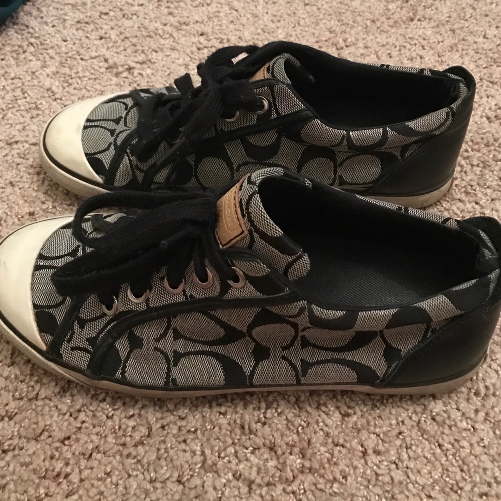 COACH lace up sneakers - Picture 3 of 4