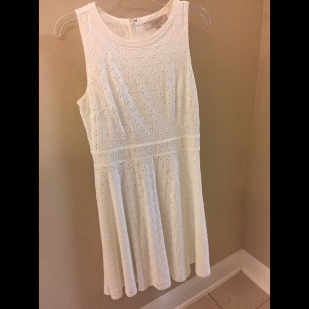 White Loft dress