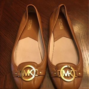 Michael Kors leather flats