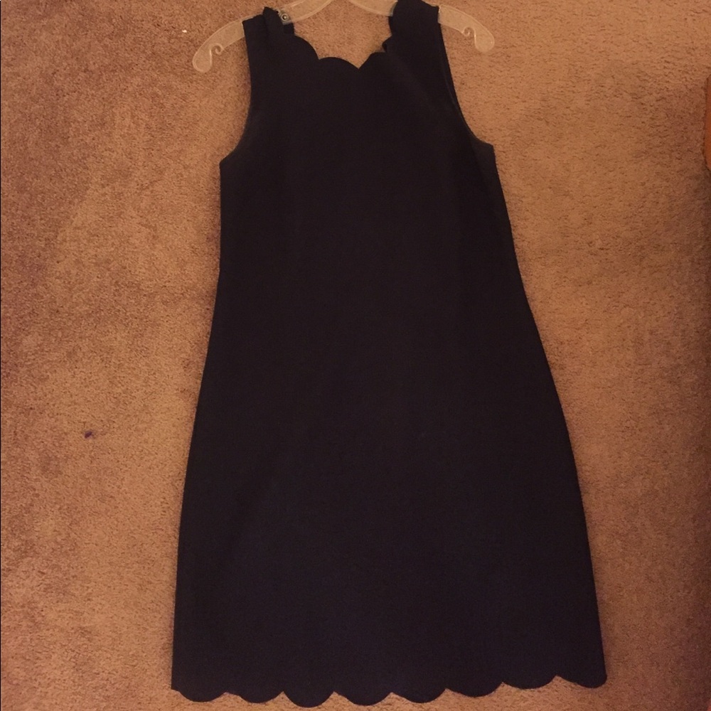 Scalloped J.Crew Dress.