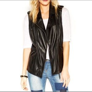 Lucky Brand Leather Vest