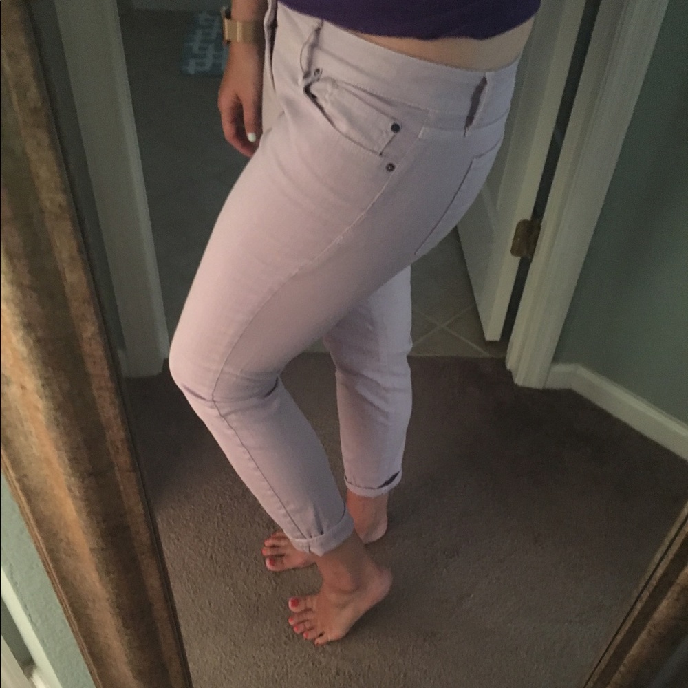 Lavender jeans