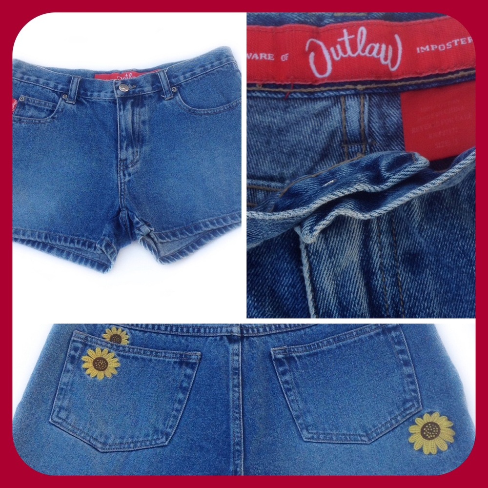 Sunflower Jean Shorts