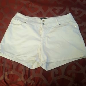 White shorts