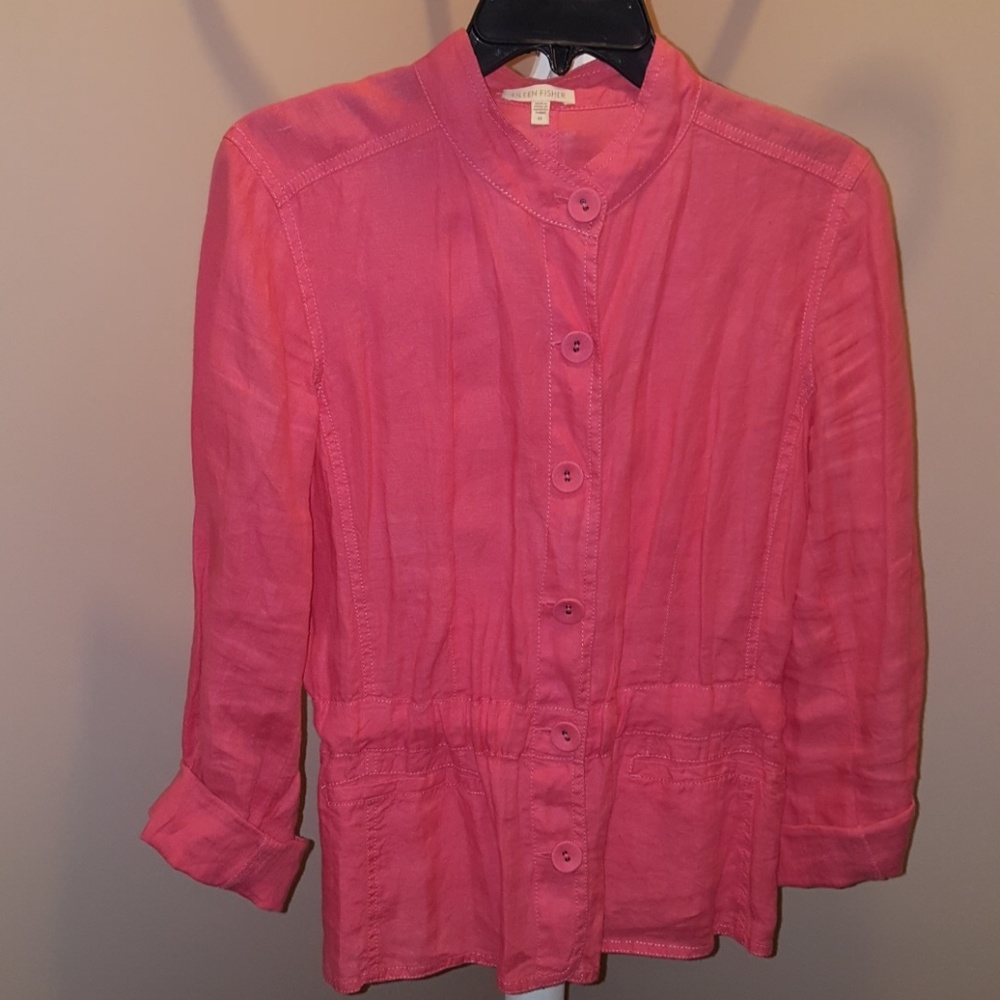 Eileen Fisher Irish Linen Jacket