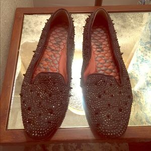 Sam Edelman Black Embellished Flats
