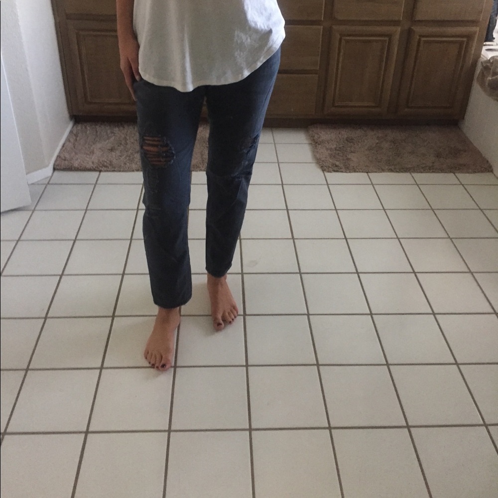 Bdg Grey boyfriend jeans